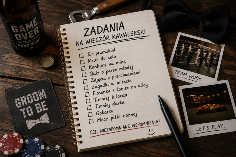Zadania na wieczór kawalerski